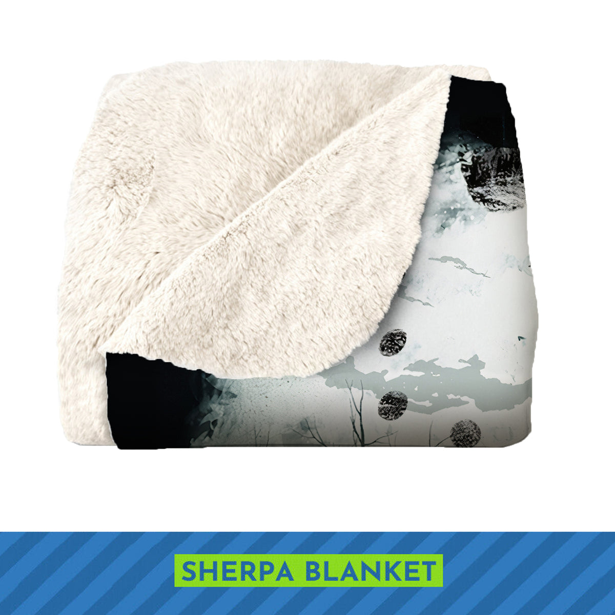 Friday the 13th Horror Movie Blanket, Halloween Blanket Gift, Jason Voorhees Flannel Fleece Sherpa Blanket