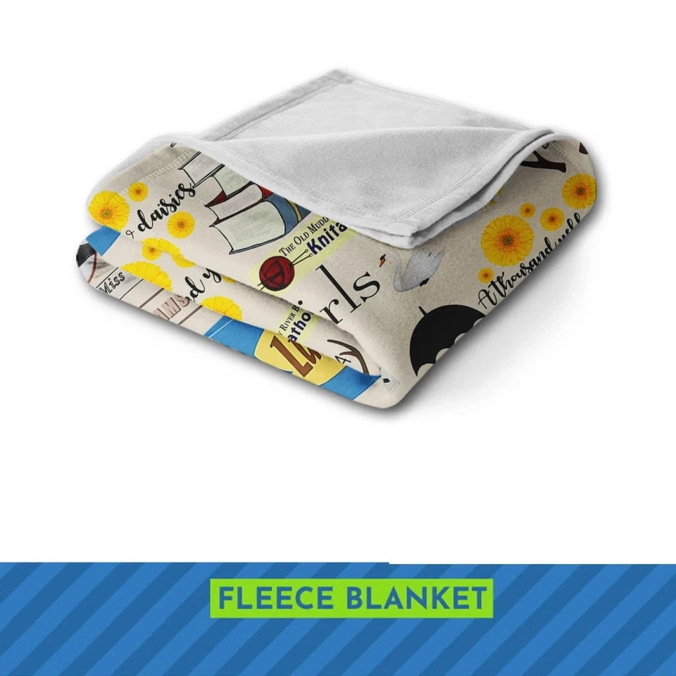 Gilmore Girls Blanket, Williams Hardware Fleece, Sherpa Blanket Movie Lover Gift