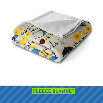 Gilmore Girls Blanket, Williams Hardware Fleece, Sherpa Blanket Movie Lover Gift